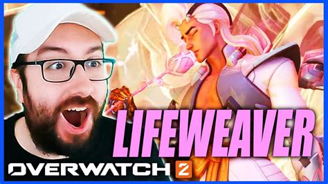 Reaccionando A LIFEWEAVER EL NUEVO HEROE DE OVERWATCH 2 HABILIDADES