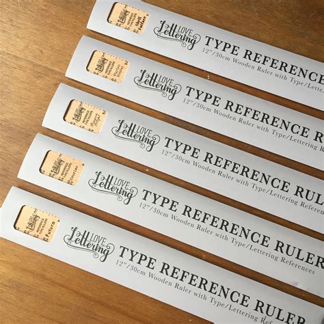 Comic Book Lettering Ruler 1