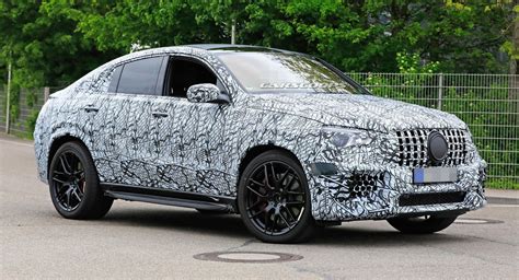 2020 Mercedes Amg Gle 63 Coupe Shows Its Muscles On German Roads