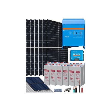 Kit Solar Vivienda Aislada W V Whdia Tecsol Energy