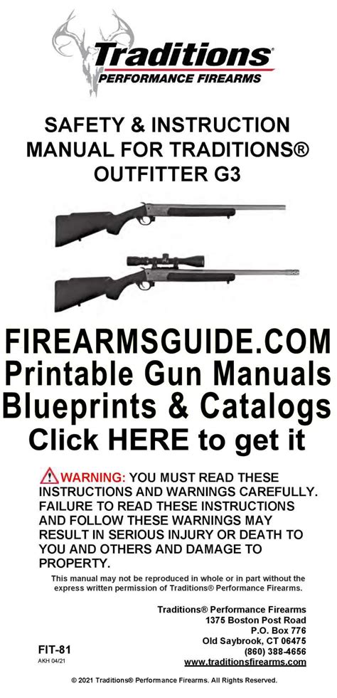 Printable Gun Manuals Blueprints Schematics And Catalogs