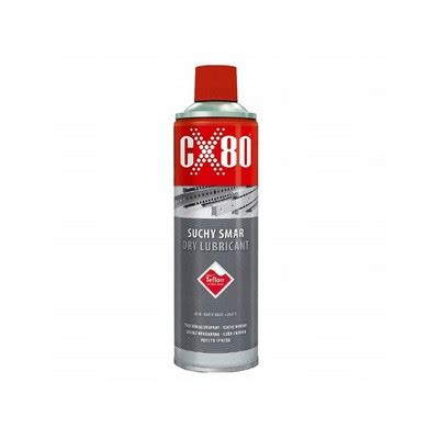 CX 80 Lubrificante Seco Teflon 500ml DUO SPRAY CX80