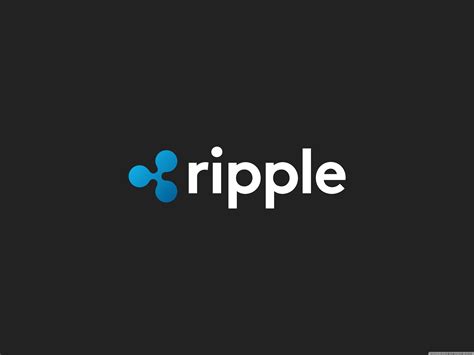 Ripple XRP Logo Ultra HD Wallpaper for 4K UHD TV & Desktop : Widescreen ...