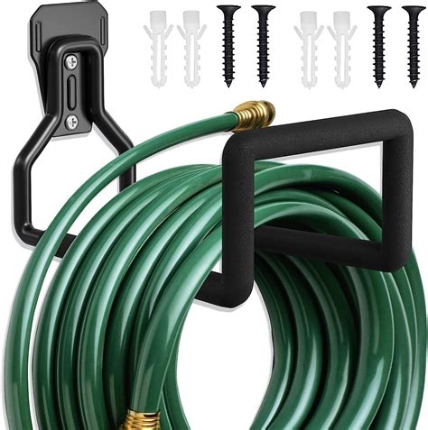 amazoncom qmsk water garden hose holder metal wall mounted water