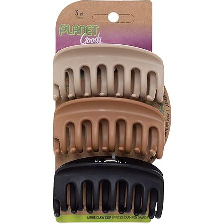 Amazon Revlon Strong Hold Hair Claw Clips For Women Brown Black