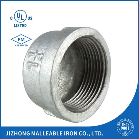 Manufacturer Ul Fm Heavy Duty Galvanized Malleable Iron Pipe Fitting