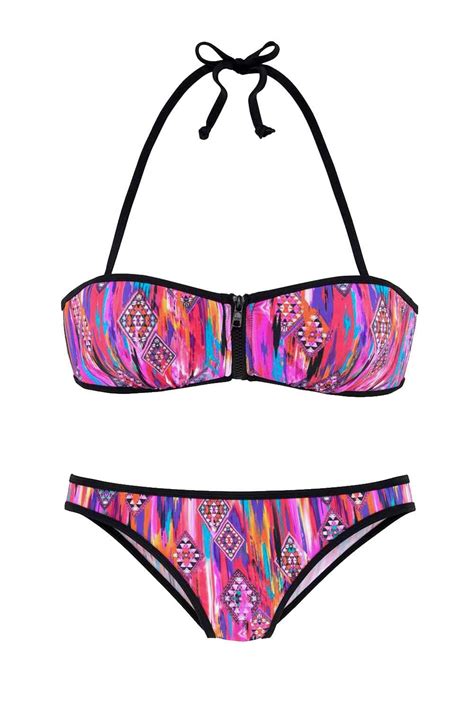 Marken Bandeau Bikini Bunt C D Cup Dessous Bademoden Outlet Mode Shop