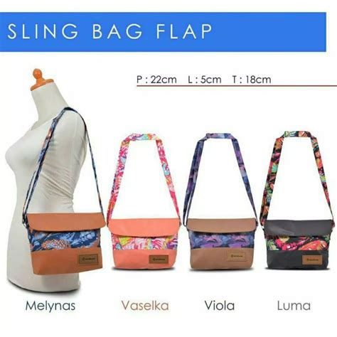 Jual Sling Bag Flap Araluse Tas Araluse Tas Slempang Wanita