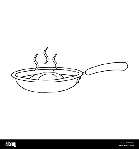 Griddle Pan Fried Stock Vector Images Alamy