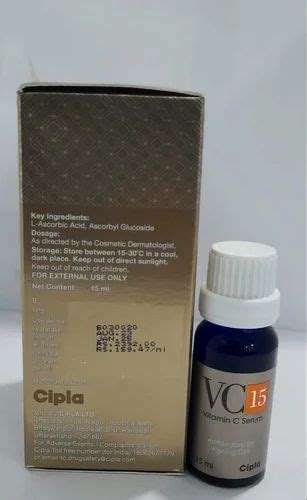 Vc 15 Vitamin C Serum Normal Skin Type Of Packaging Bottle At ₹ 510 In Nagpur