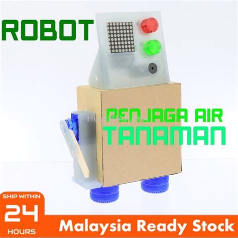 [rbt] Robot Penjaga Air Tanaman Tahun 6 Arduino Shopee Malaysia