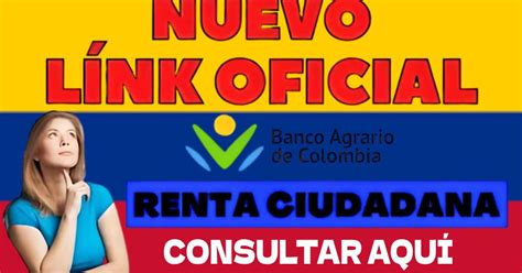 Renta Ciudadana Septiembre Link Para Consultar El Pago En El