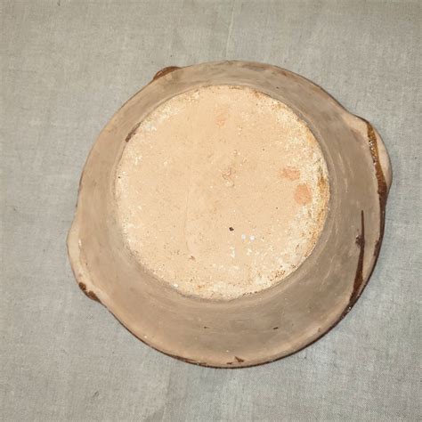 Vintage Terracotta Casserole Old Confit Dish Handmade Tian Etsy