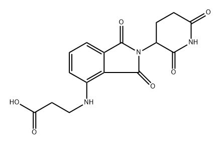 β Alanine N 2 2 6 dioxo 3 piperidinyl 2 3 dihydro 1 3 dioxo 1H