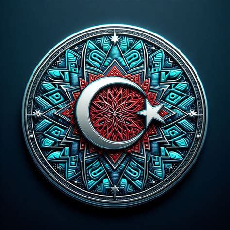 Türk Bayrağı Logo Turkisg Flag Logos 2024 Baskı Arkaplan