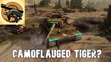 Camo Tiger Company Of Heroes Dak V Gameplay Youtube