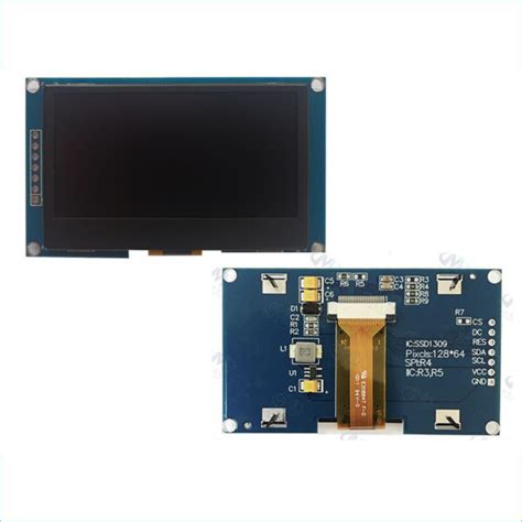 2 42 Inch SSD1309 7Pin 128X64 SPI Interface OLED Display TFT OLED LCD