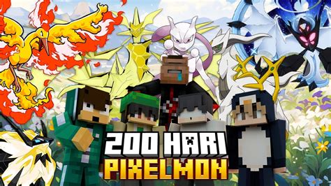 Hari Di Minecraft Hardcore Pixelmoon Youtube