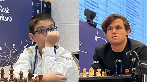 10 Year Old Golden Boy Faustino Oro Beat Magnus Carlsen 10 Year Old