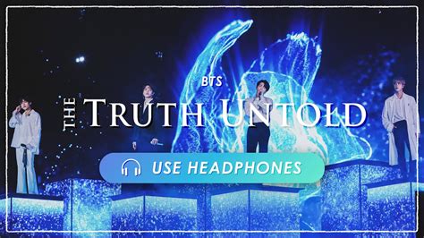 8D AUDIO BTS The Truth Untold feat Steve Aoki 立体音響 高音質 YouTube