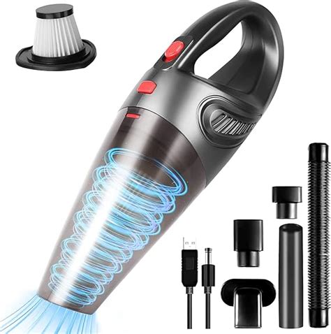 Uraqt Handheld Vacuums Cordless 8500pa Portable Handheld Hoover 120w