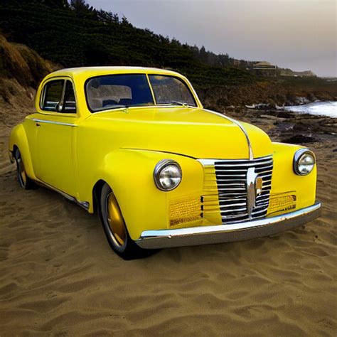 Yellow Classic Car 00004 Nicko Gibson Flickr