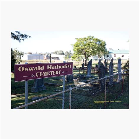 Historic Oswald Cemetery Lochinvar Nsw Australia Photographic Print