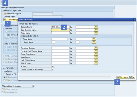 Create Database Table In Sap Abap