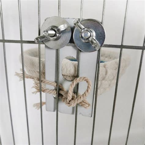 Buy Bird Breeding Nest Handmade Cotton Rope Hatch House With Hooks For Budgie Parakeet Cockatiel