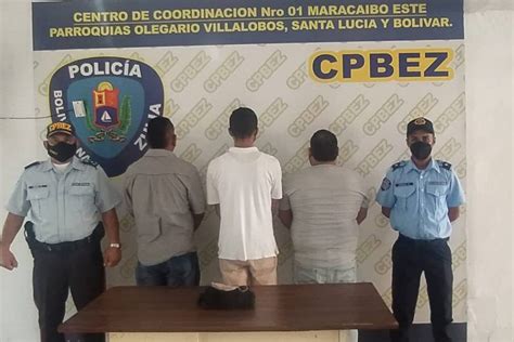 Policía Del Zulia Procesó Cuatro Sujetos Por Violencia Contra La Mujer