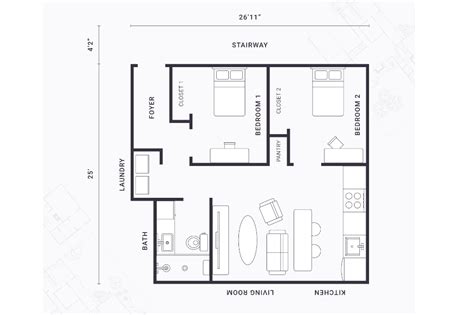 Small Adu Floor Plans Floor Roma