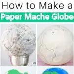 How To Make A Paper Mache Planet Earth The Purposeful Nest