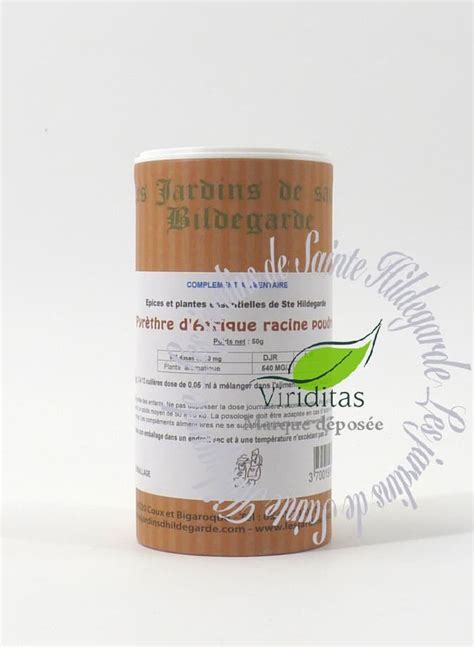 Pyrethre D Afrique Rac Poudre Bio G Les Jardins De Sainte Hildegarde