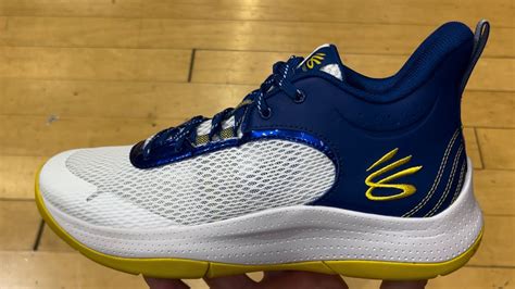 Under Armour Curry Z Warriors Home Basketball Shoes Youtube