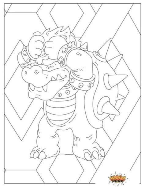 20 Free Bowser Coloring Pages for Kids and Adults