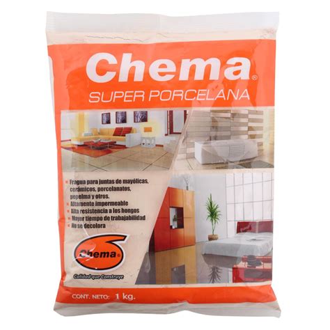 Porcelana Chema Super Porcelana Paracas 1kg Distribuidora Cemasa Srl