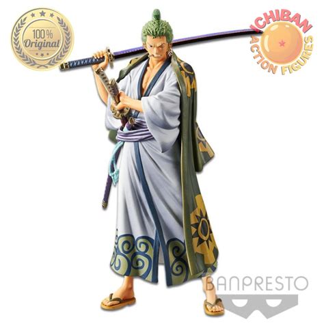 Zoro Juro Dxf Wano Kimono Banpresto Original Lacrado Ichiban