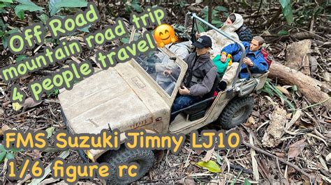 RC FMS Suzuki Jimny LJ10 1 6 Figure 4 People Travel Mountain Road Trip