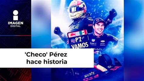 Checo Pérez hace historia y asegura subcampeonato de pilotos en