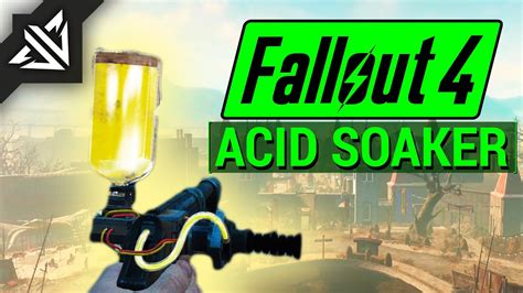 Fallout 4 How To Get Acid Soaker Unique Pistol In Nuka World Dlc