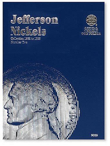 Jefferson Nickels Folder 1962 1995 Official Whitman Coin Folder