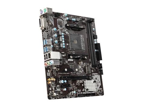 MSI A320M-A PRO MAX AM4 Micro ATX AMD Motherboard - Newegg.com