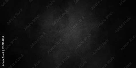 Abstract background with black and grey concrete stone textured wall ...