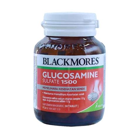 Jual Blackmores Glucosamine Sulfate 1500mg Suplemen 30 Kapsul Di