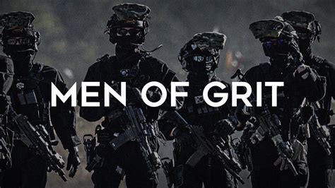 Military Motivation Men Of Grit Youtube