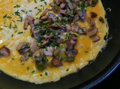 Omelette Mit Pilzen The Apricot Lady