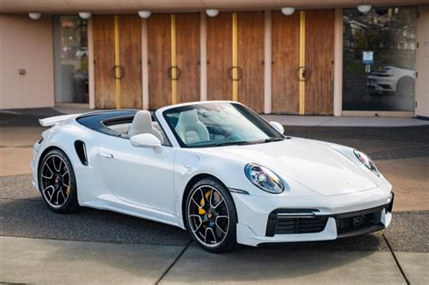 2022 Porsche 911 Turbo S Cabriolet For Sale On Bat Auctions Sold For 266 911 On March 31