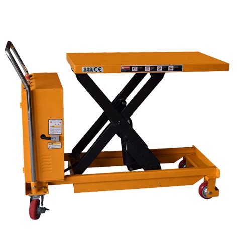 500kg Electric Lift Table Hydraulic Table Scissor Lift Table Portable