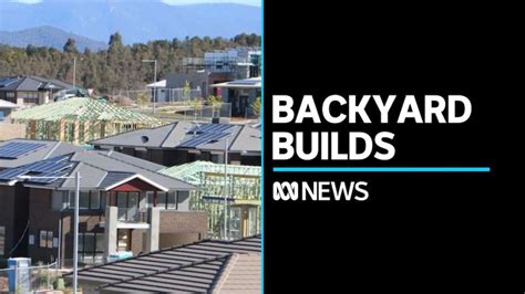 act residential zoning plans met  optimism abc news