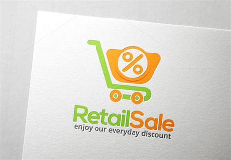 Retail Sale Logo Sale Logo Supermarket Logo Retail Logo